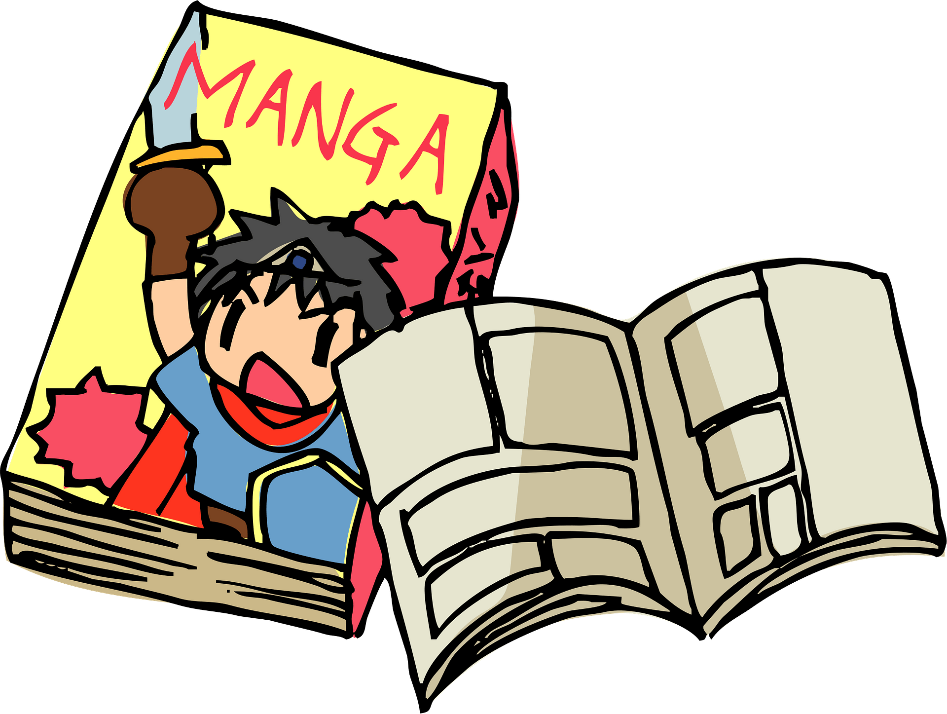 manga cliparts