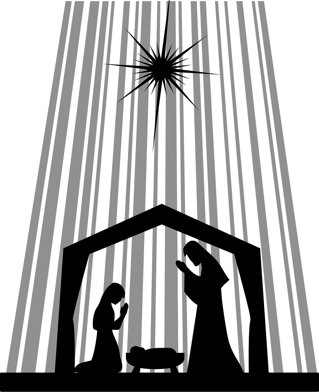 manger silhouettes