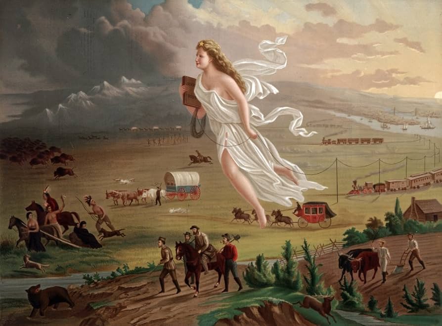 manifest destiny clipart