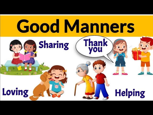 manners cliparts 2024