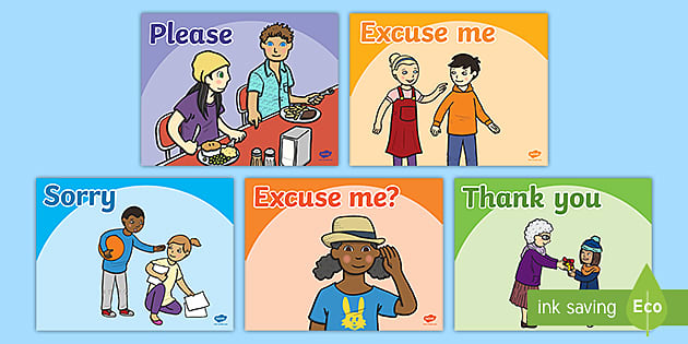 Good Manners Poster | Classroom Management (Lehrer gemacht)