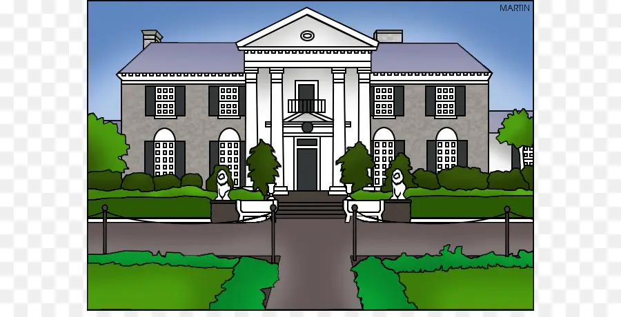 Mansion - Luxurious Mansion with Garden - CleanPNG / KissPNG