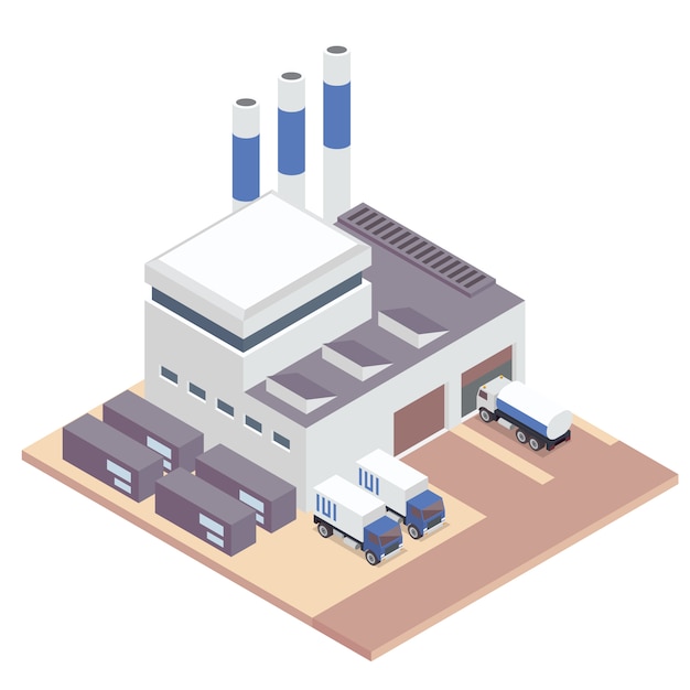 manufacturing buildings cliparts