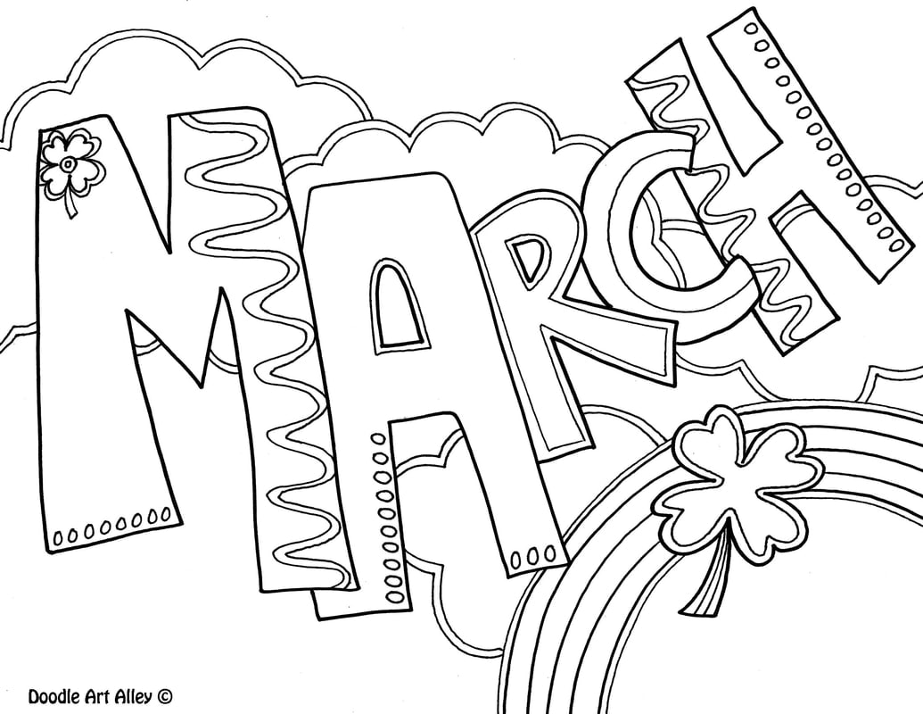 march coloring pages printable