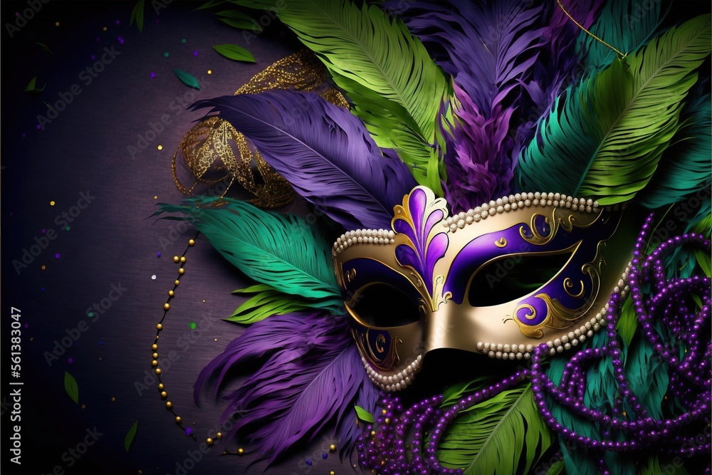 mardi gra mask