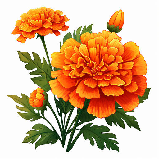 marigolds cliparts
