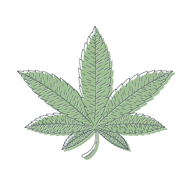 marihuana para dibujar