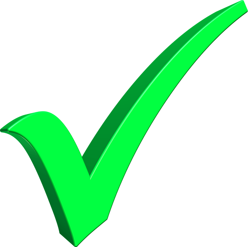 Check mark - Free vector clipart images on clipart library.com