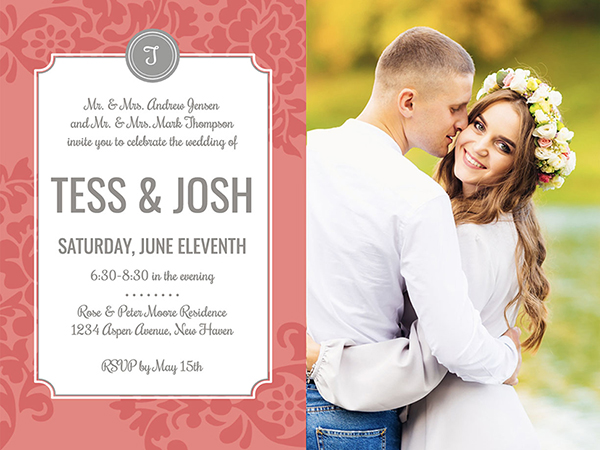 marriage announcement cliparts