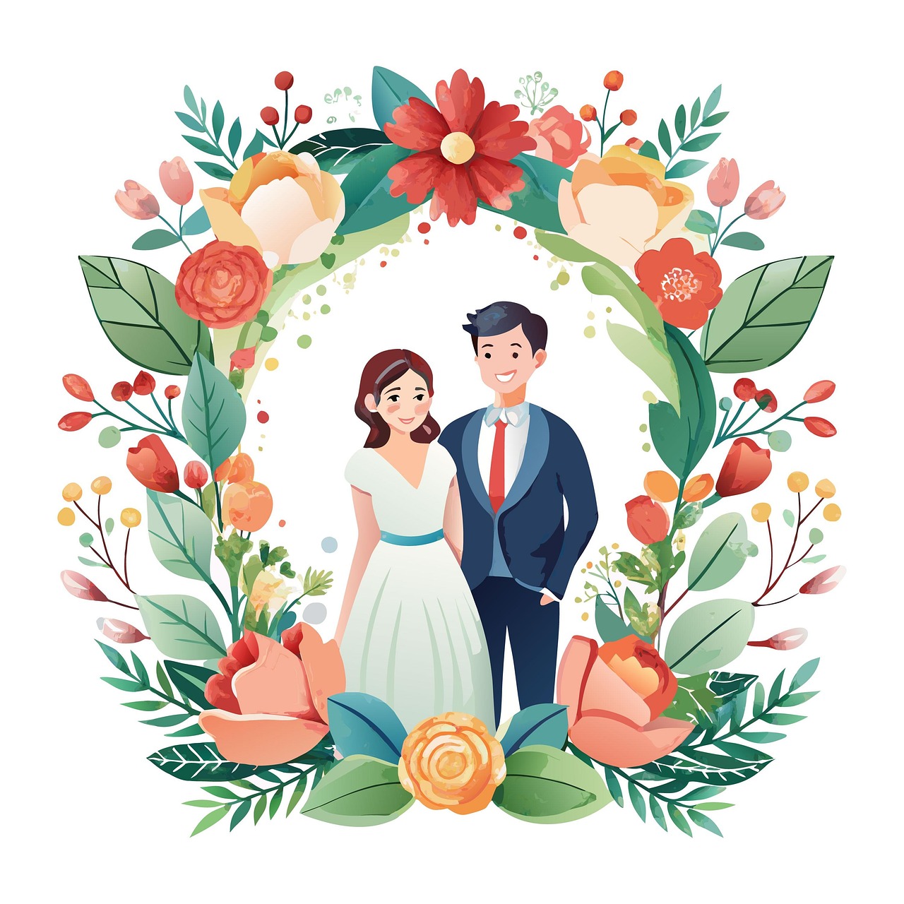 Download Wedding, Couple, Clipart. Royalty-Free Stock Illustration ...