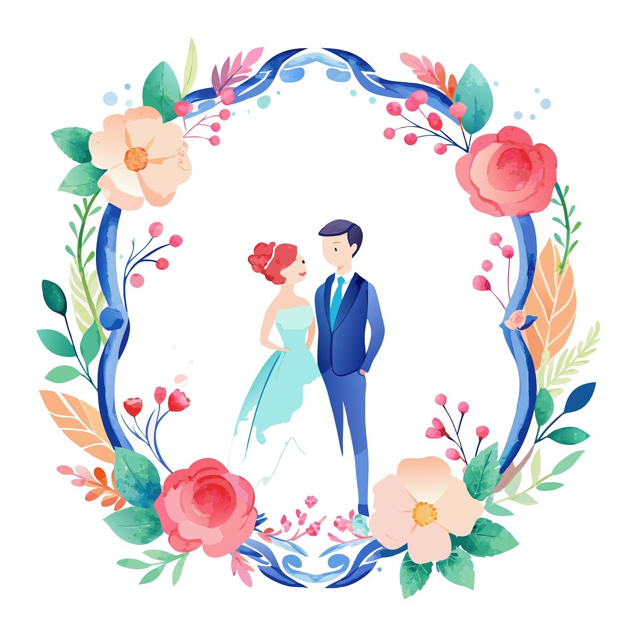 married couple clipart 2024
