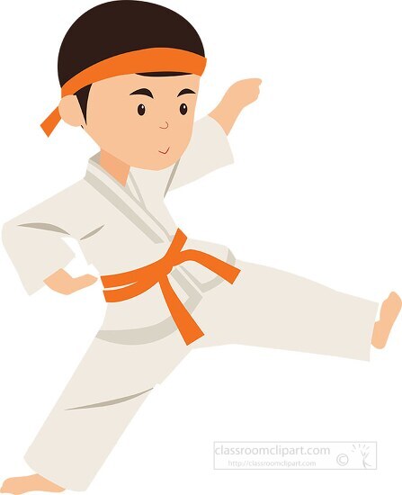 martial arts clipart