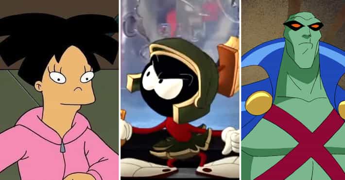 martian cartoon characters