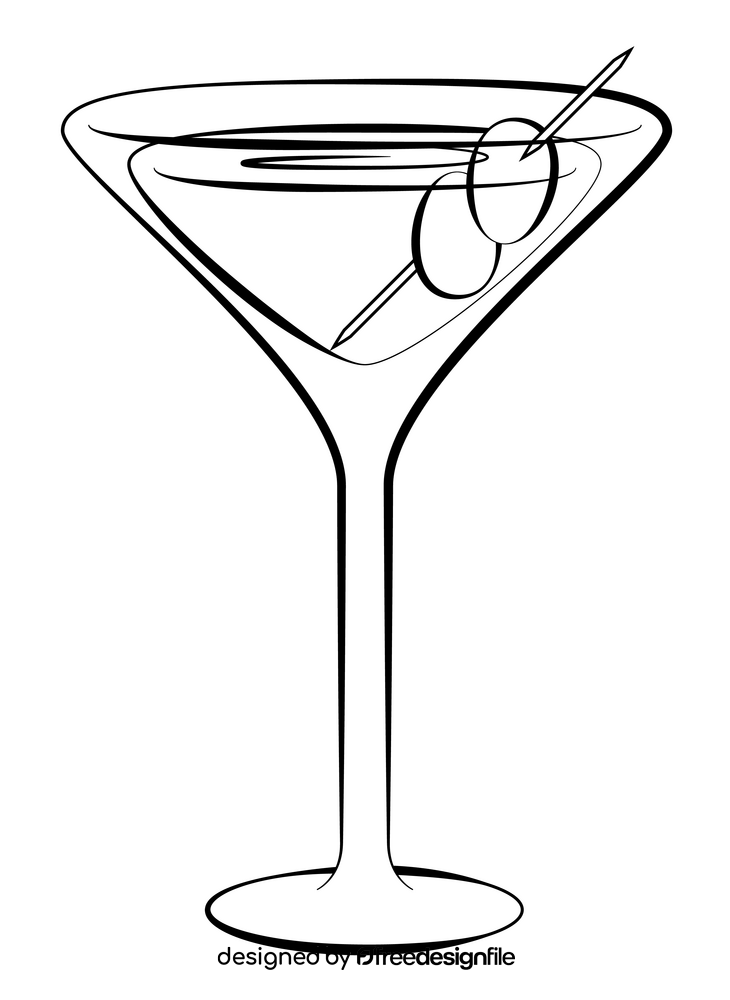 martini glass clipart 2024