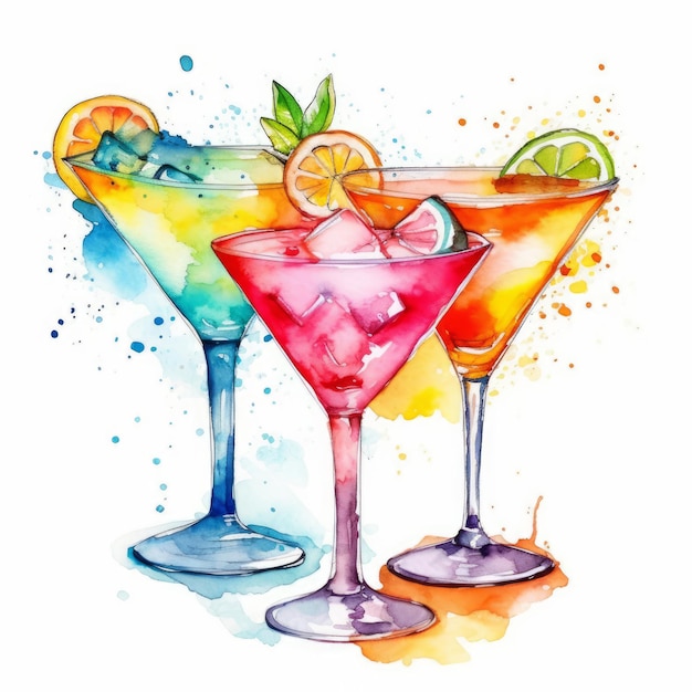 martinis clipart