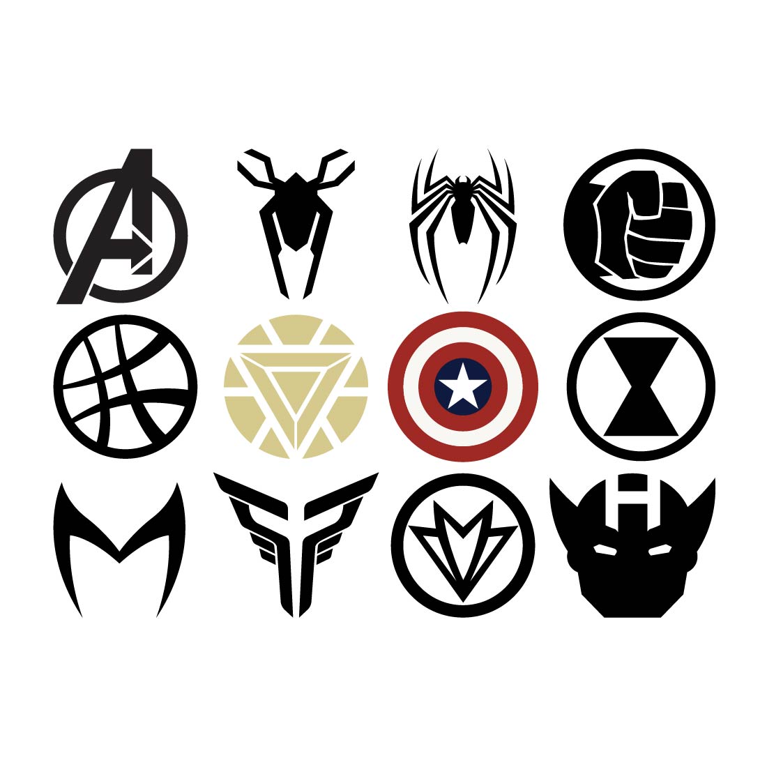 marvel clipart 2024