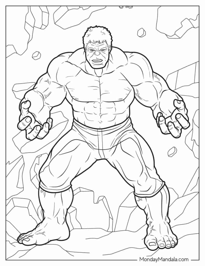marvel coloring pages printable