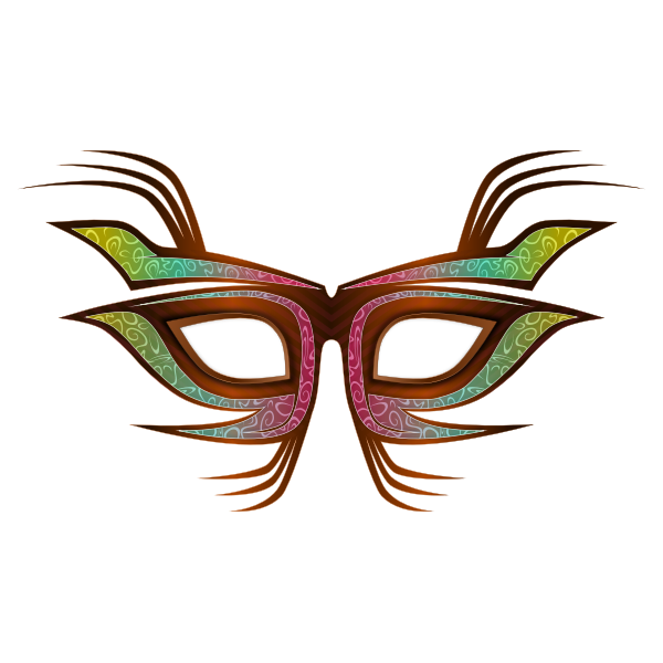 masquerade ball mask clipart