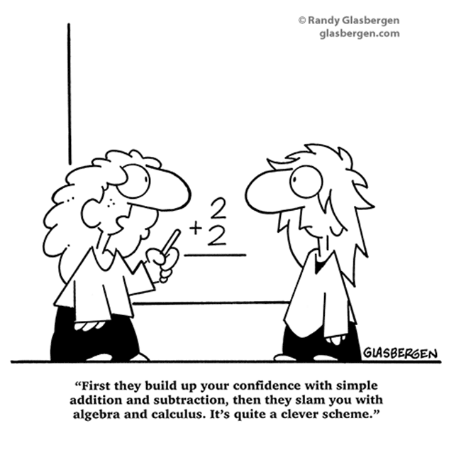 Math Cartoons - Glasbergen Cartoon Service