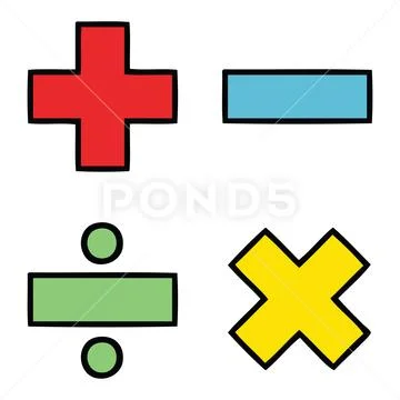 maths cartoon pictures