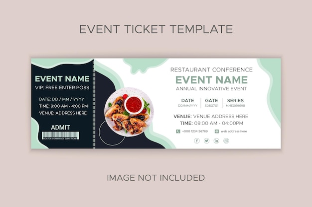 meal ticket template