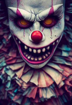 Scary Clown Face Images – Browse 33,157 Stock Photos, Vectors, and ...