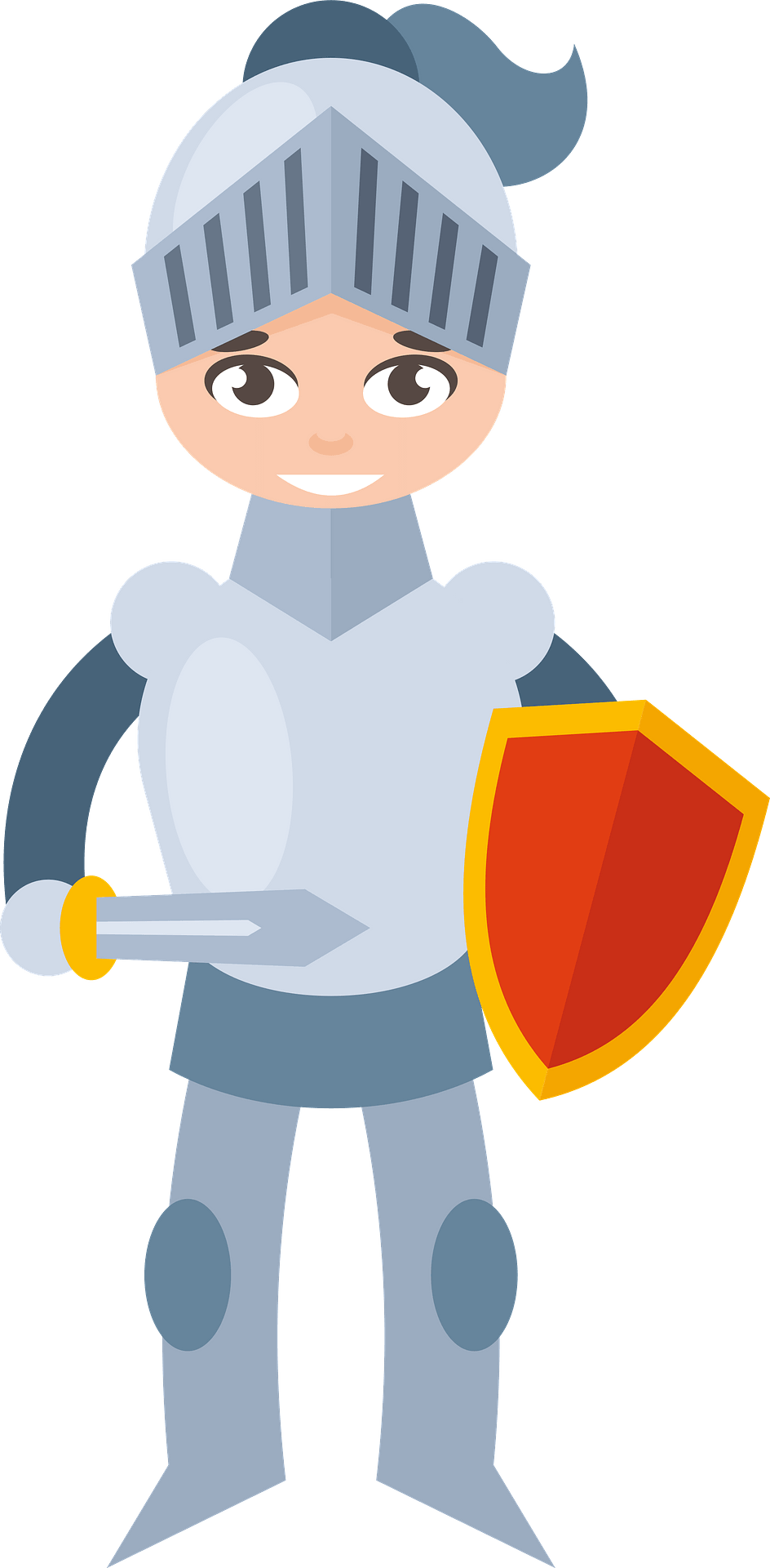Boy medieval knight - Free vector clipart images on clipart library.com