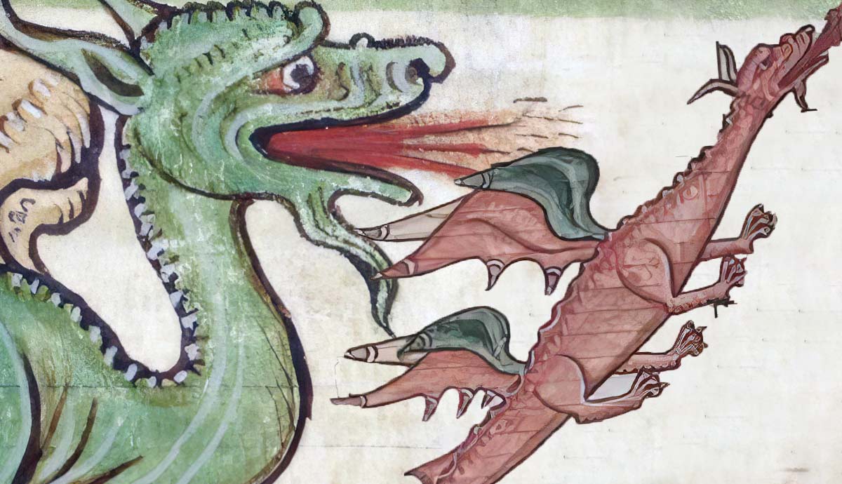medieval dragons pictures