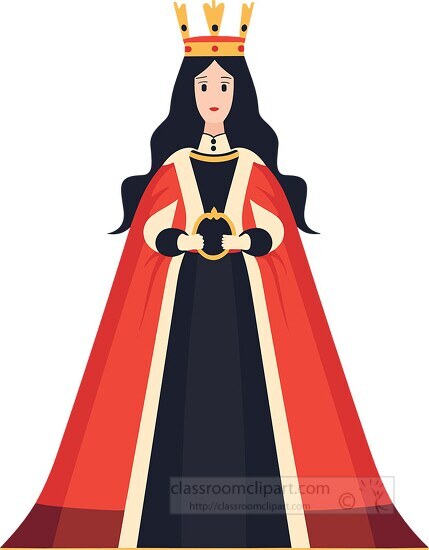 medieval queen cliparts