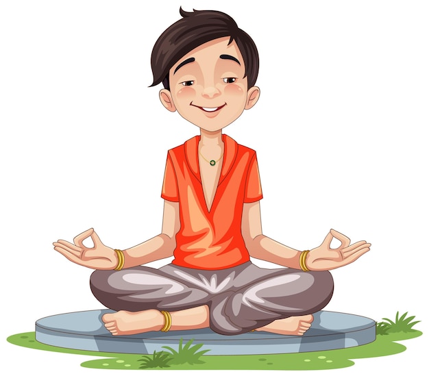 Meditating Clipart Vectors &amp; Illustrations for Free Download | clipart library