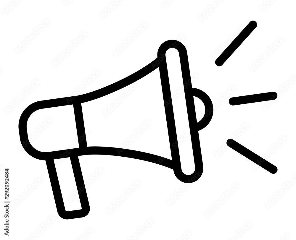 megaphone art