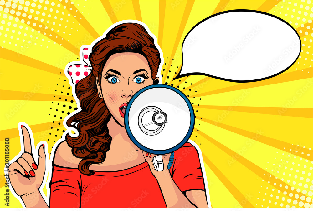 megaphone art