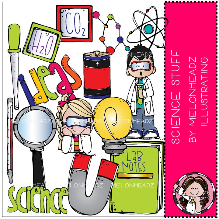 melonheadz scientist cliparts