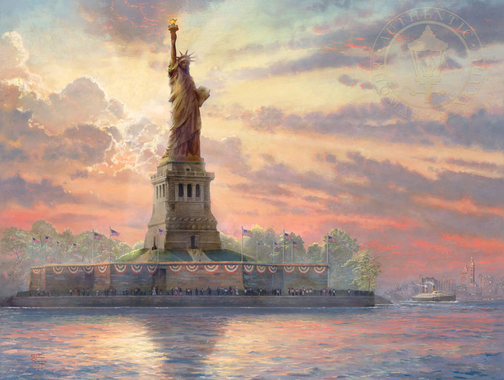 Memorial Day Art | Thomas Kinkade Carmel &amp; Monterey