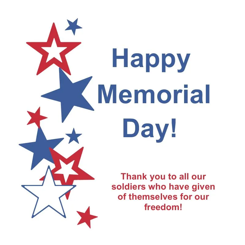 memorial day clipart 2023