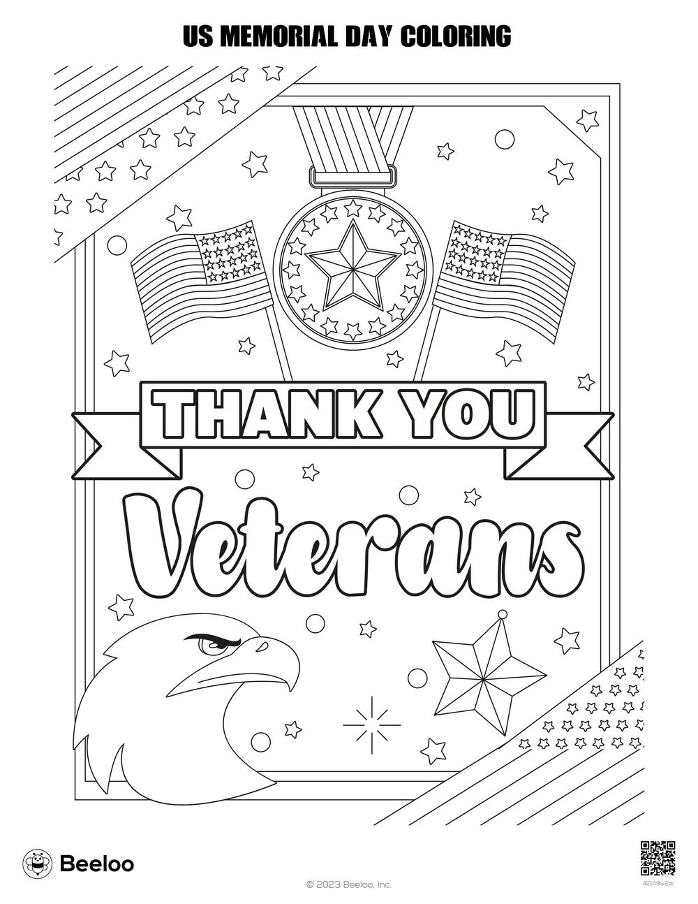 memorial day coloring pages kids