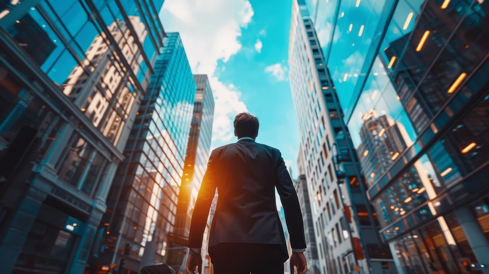 Download Man, City, Building. Royalty-Free Stock Illustration ...