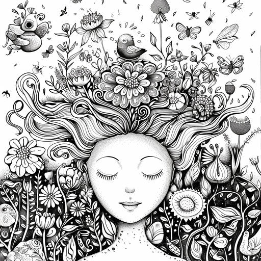 mental health coloring pages