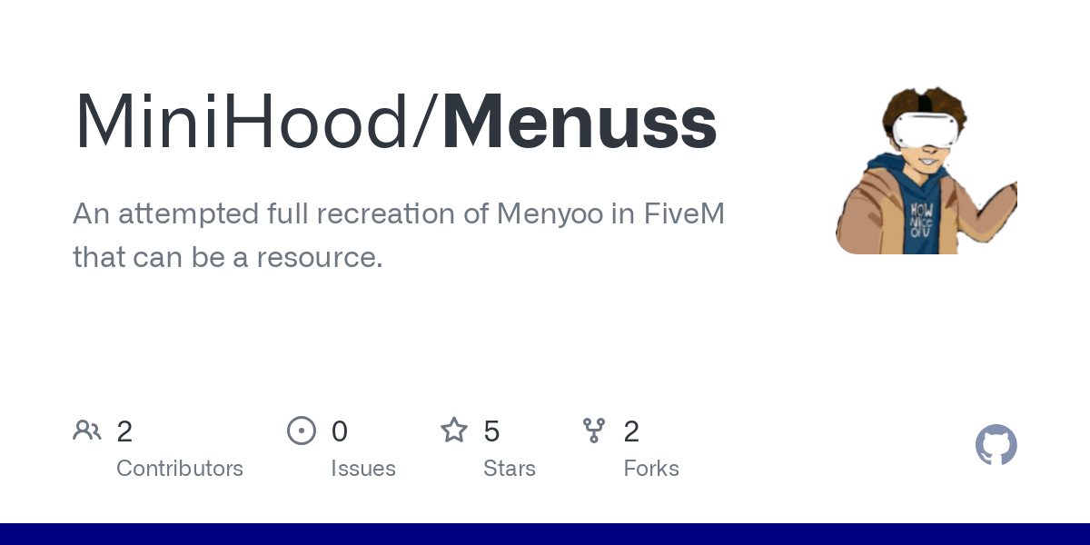 GitHub - MiniHood/Menuss: An attempted full recreation of Menyoo ...