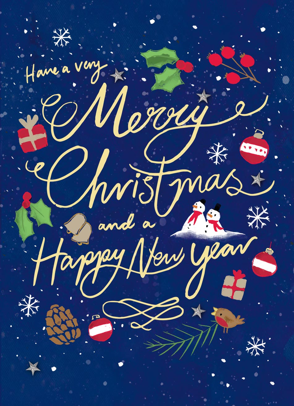 merry christmas and happy new year