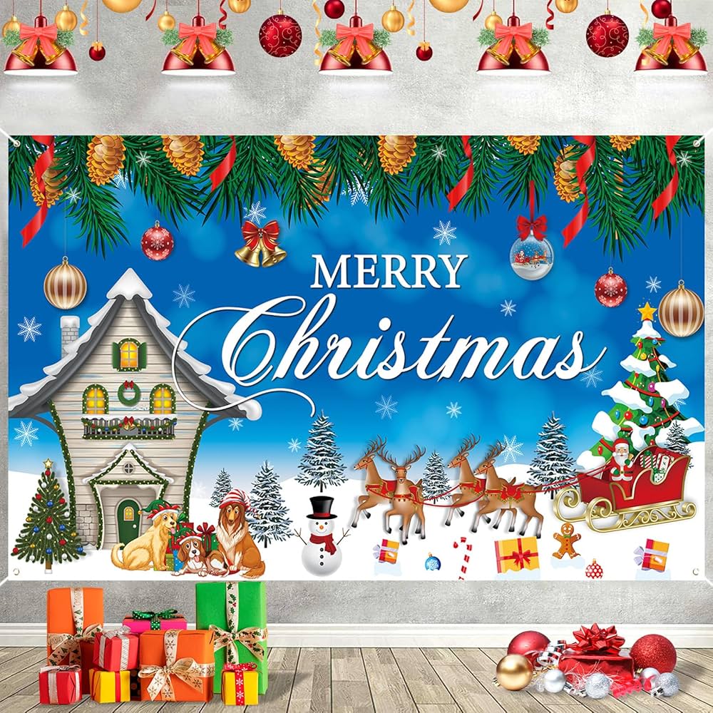 merry christmas banner