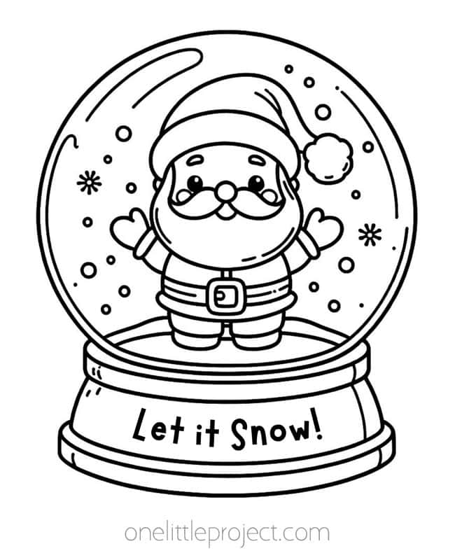 merry christmas coloring pages printable