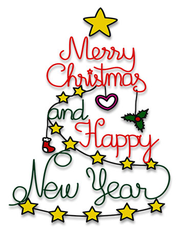 merry christmas free clipart