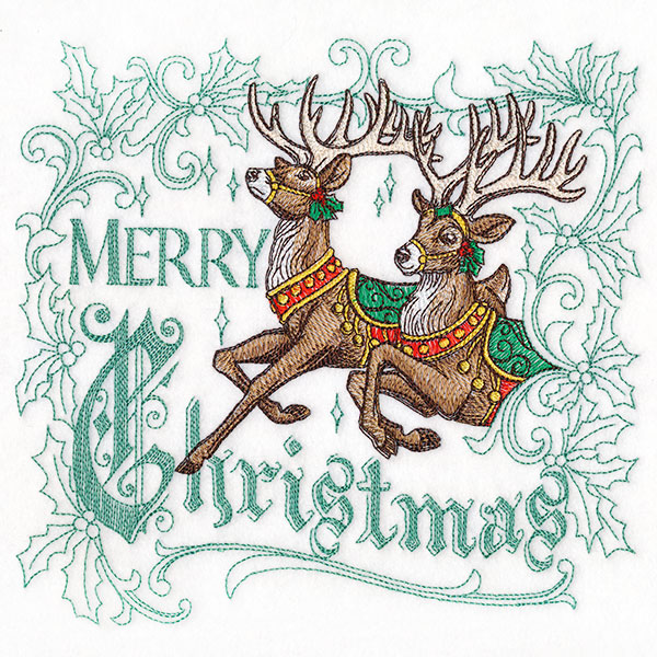 Merry Christmas Reindeer Medley
