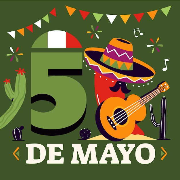 mexican anniversary cliparts