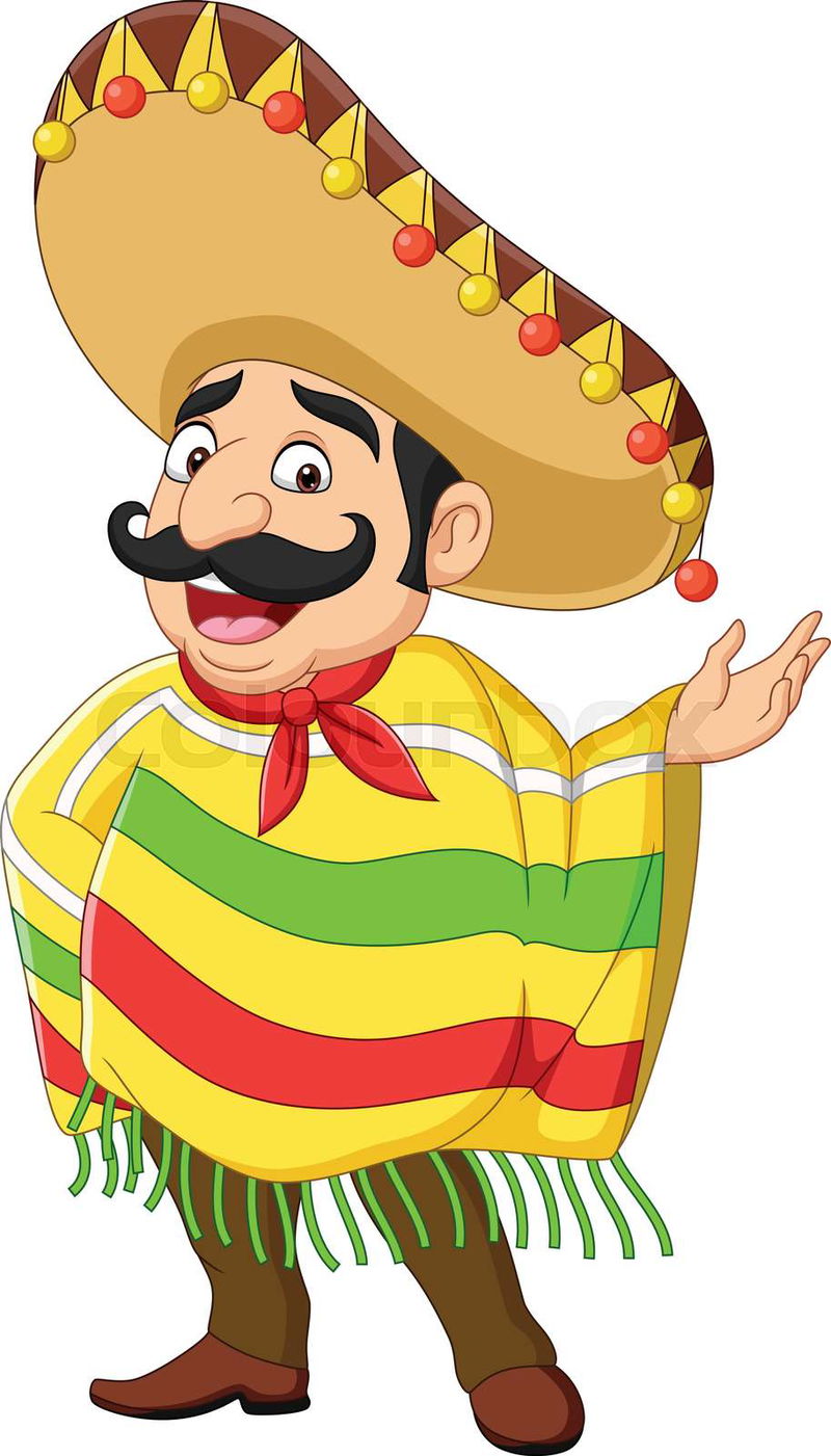 mexican cartoon man