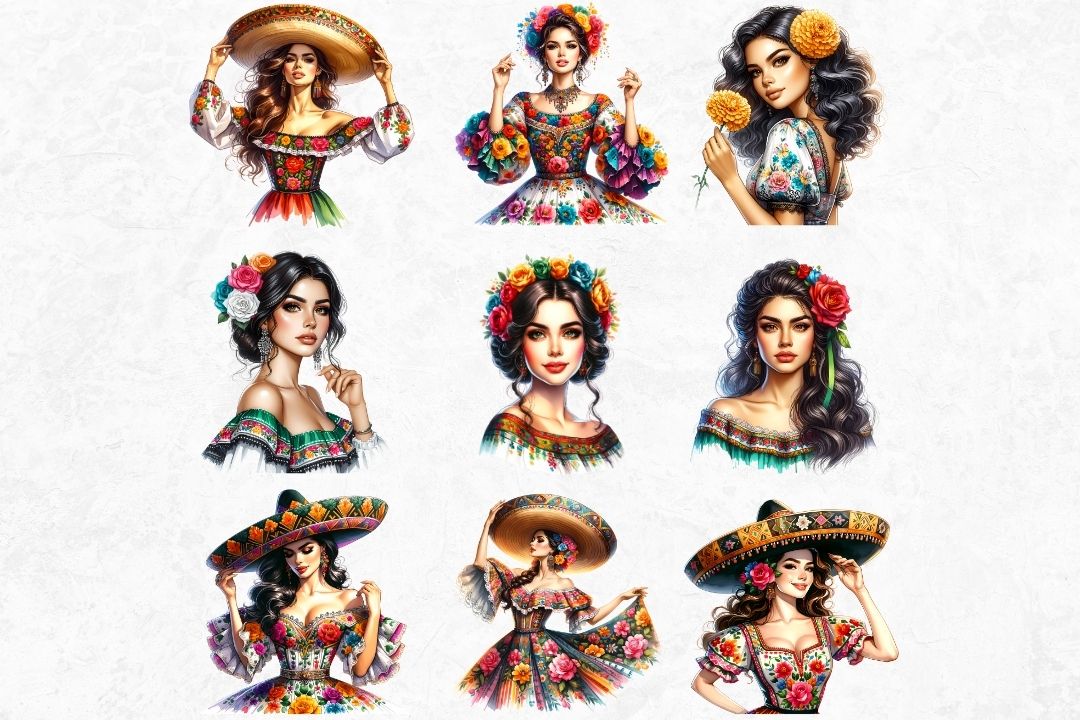 mexican clip art 2024