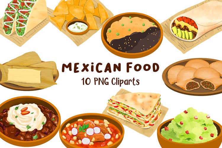mexican food clipart