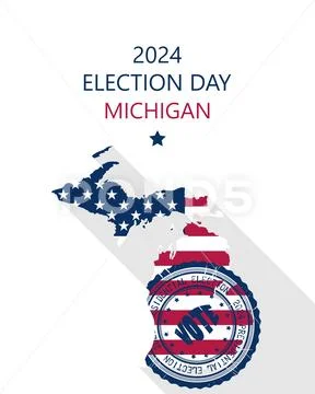 2024 Michigan vote card ~ Clip Art ~ Download Now #240285959