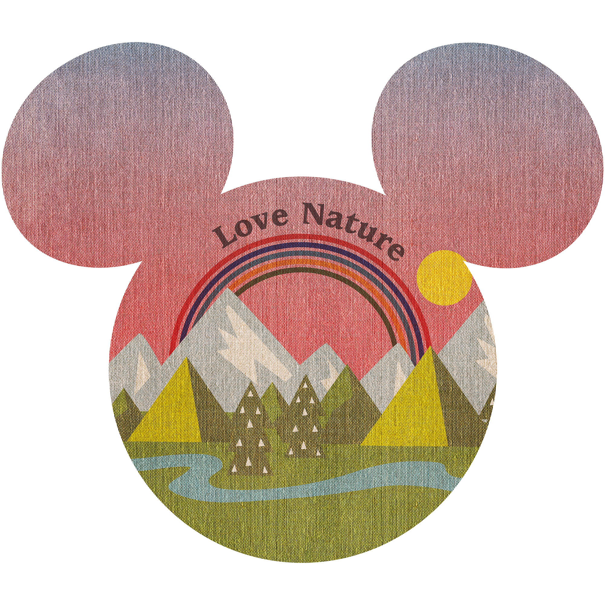 Mickey Mouse Head Shape Die Cuts - 5-Inch Wide